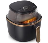 NEUF Philips Airfryer Ovi Mini NA32200 42L Noir Friteuse à air chaud 16 progr...