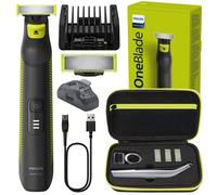 NEUF Philips OneBlade Pro QP6506 15 Tondeuse Barbe Rasoir Etui USB