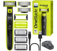NEUF Philips OneBlade QP2824 10 Face Body Trimmer Rasoir Set