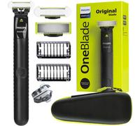 NEUF Philips OneBlade Rasoir QP1424 Lot de 10 avec étui à lame SkinProtect po...