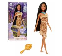 Neuf Poupée Classique Pocahontas Disney Avec Brosse Officielle