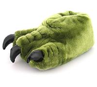 Neuf Pour Garons/Enfants Vert nouveaut Monster Pince Pantoufles Ides Cadeau - Kaki - TAILLES UK 13-5, Vert, 37 EU