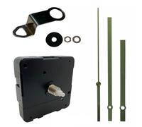 Neuf Quartz 24 Heure Horloge Mouvement Mécanisme Moteur - Long 130mm Doré Mains - pour 24hr Boutons - Noir, Single Pack