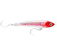 Rapala - Leurre de Pêche X-Rap Magnum Stick - Construction Plastique - Leurre Pêche en Mer Coulant - Profondeur de Nage Variable - Taille 17cm / 88g - Fabriqué en Estonie - HD Red Head UV