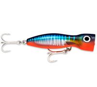 Rapala - Leurre de Pêche X-Rap Magnum Xplode - Matériel de Pêche Corps Robuste Monobloc ABS - Leurre Pêche en Mer - Profondeur de Nage Surface - 13cm / 62g - Fabriqué en Estonie - Hot Wahoo UV