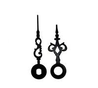 Neuf Remplacement Noir Euroshaft Horloge Mains Compatible Avec Uts Hermle Kienzle Junghans Allemand Mouvements - Noir, 32mm Black