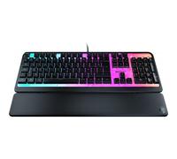 Roccat Clavier de jeu Magma – à membrane, RGB, USB-A (FR Layout) – noir