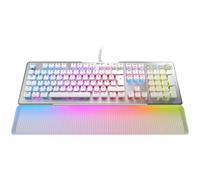 Roccat - Clavier gaming Vulcan II Max - mécanique optique AZERTY RGB Blanc