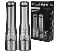 Russell Hobbs Set 2 moulins sel et poivre électriques 23460-56 Acier brossé, céramique, LED