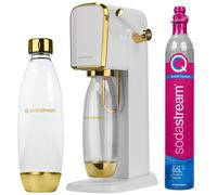 NEUF Sodastream type bouilloire blanc/or une bouteille