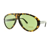 Neuf Tom Ford CAMILLO-02 TF988 52N 60 15 140 Havane Pilote Complet Jante