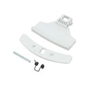 Neuf véritable Zanussi machine à laver Blanc Poignée de porte kit. Numéro de pièce authentique 50267907009