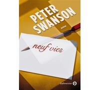Neuf vies - Peter Swanson - Gallmeister - broché - Roman