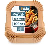 NEUF Villde Air Fryer insert carré 19 x 19 cm 100 pièces