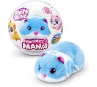 Neuf Zuru Animaux de Compagnie Vivant Hamstermania Bleu Hamster Électronique