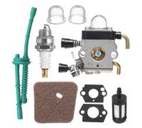 NEUFU Carburateur Avec Filtre à Air Tuyau d'Essence pour Débroussailleuse STIHL FS38 FS45 FS46 FS55 KM55 FS85