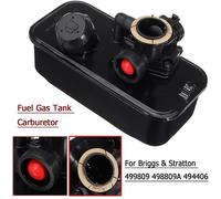 NEUFU Carburateur de Réservoir Gaz Combustible Pour Briggs & Stratton 499809 498809A 494406