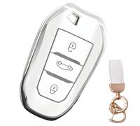 NEUHOO Accessoire de voiture pour Peugeot 2008 GT Line 2019-2024 2025 - Coque de t porte-clés - En silicone