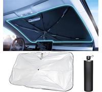 NEUHOO Accessoires de voiture Pare-soleil pour Hyundai Santa FE TM 2018-2022, [Nano-revêtement en cristal de glace] Pare-soleil pare-brise
