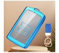 NEUHOO Accessoires de Voiture pour Dacia Jogger | Extreme 2021-2024 2025 Coque t Porte Cle, Silicone TPU Protection Clef étui leu)