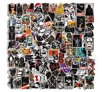 NEULEBEN Autocollants (100pcs), Autocollants Star Wars pour Ordinateur Portable, Vinyle pour Snowboard, MacBook, vélo, Décalcomanie de Bricolage, Enfant