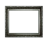 Neumann Bilderrahmen Cadre Baroque 10939, Ornements en Argent ARG, comme Un Cadre Vide, 40x60 cm