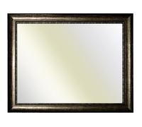 Neumann Bilderrahmen Cadre Baroque Noir Très Bien Décoré 246 Np, Miroir, 60x120 CM
