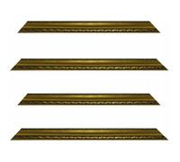Neumann Bilderrahmen Cadre Baroque Or Très Bien Décoré 813 Oro, Coupe, 24x30 CM