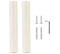 NEUMIHARO Arbre à chat de rechange en sisal pour arbre à chat de 7,4 cm de diamètre (M8, 45 cm)