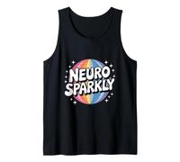 Neuro Sparkly Disco Neurodiversité autisme TDAH Débardeur