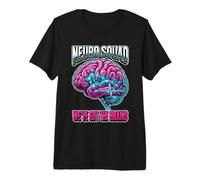 Neuro Squad Cerveau Neurosciences Psychologie Graphique T-Shirt Haut de Gamme
