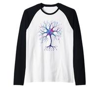 Neurobiologie Neurone Cell Aquarelle Cerveau Science Manche Raglan