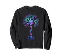 Neurobiologie Neurone Cell Brain Science Gradient Style Sweatshirt