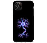 Neurobiologie Neurone Cell Signal électrique Brain Science Coque pour iPhone 11 Pro Max