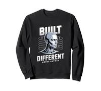 Neurodivergent Professionnel Neurodiversité Built Differend Sweatshirt
