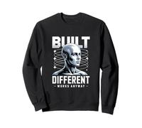 Neurodivergent Professionnel Neurodiversité Built Differend Sweatshirt