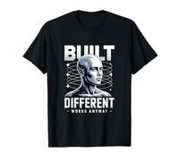 Neurodivergent Professionnel Neurodiversité Built Differend T-Shirt