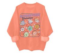 Neurodiverse Universe Sweat-shirt éducation spéciale enseignant sensibilisation à l'autisme Neurodiversité Chemise, Orange, 3XL