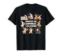 Neurodiversité, Communication, écoute, éducation spécialisée (SLP) T-Shirt Graphique avec Valeur