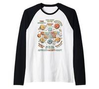 Neurodiversité Planètes Rétro Design Inclusion Manche Raglan