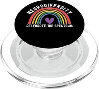 Neurodiversity Celebrate The Spectrum Autism PopSockets PopGrip pour MagSafe