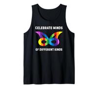 Neurodiversity Neurodivergent ADHD Autism ASD Awareness Débardeur