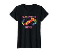 Neurodiversity Rocks Infinity Rainbow Symbol Chemise tendance T-Shirt