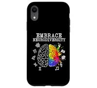 Neurodiversity Shirt | Embrace ADHD Autism ASD Tshirt Coque pour iPhone XR