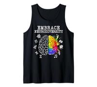 Neurodiversity Shirt | Embrace ADHD Autism ASD Tshirt Débardeur