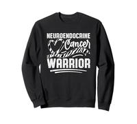 Neuroendocrine Cancer Warrior Ruban en forme de cœur Sweatshirt