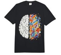 Neurologue Cerveau Gauche et Droite Pensée Créativité Concept Comfort Colors Adult Heavyweight T-Shirt