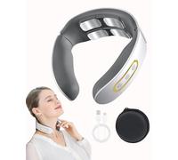 NeuroNeck Pro, Solution 11-en-1 contre les douleurs cervicales, Masseur cervical électrique, Rechargeable, ABS, Silencieux, Soulagement des tensions