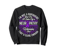Neuropathy Warrior Awareness Super-héros Neuropathy Warrior Sweatshirt