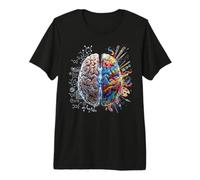 Neurosciences Cerveau pensée Science créativité Esprit T-Shirt Haut de Gamme